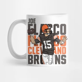 Joe Flacco Comic Style Mug